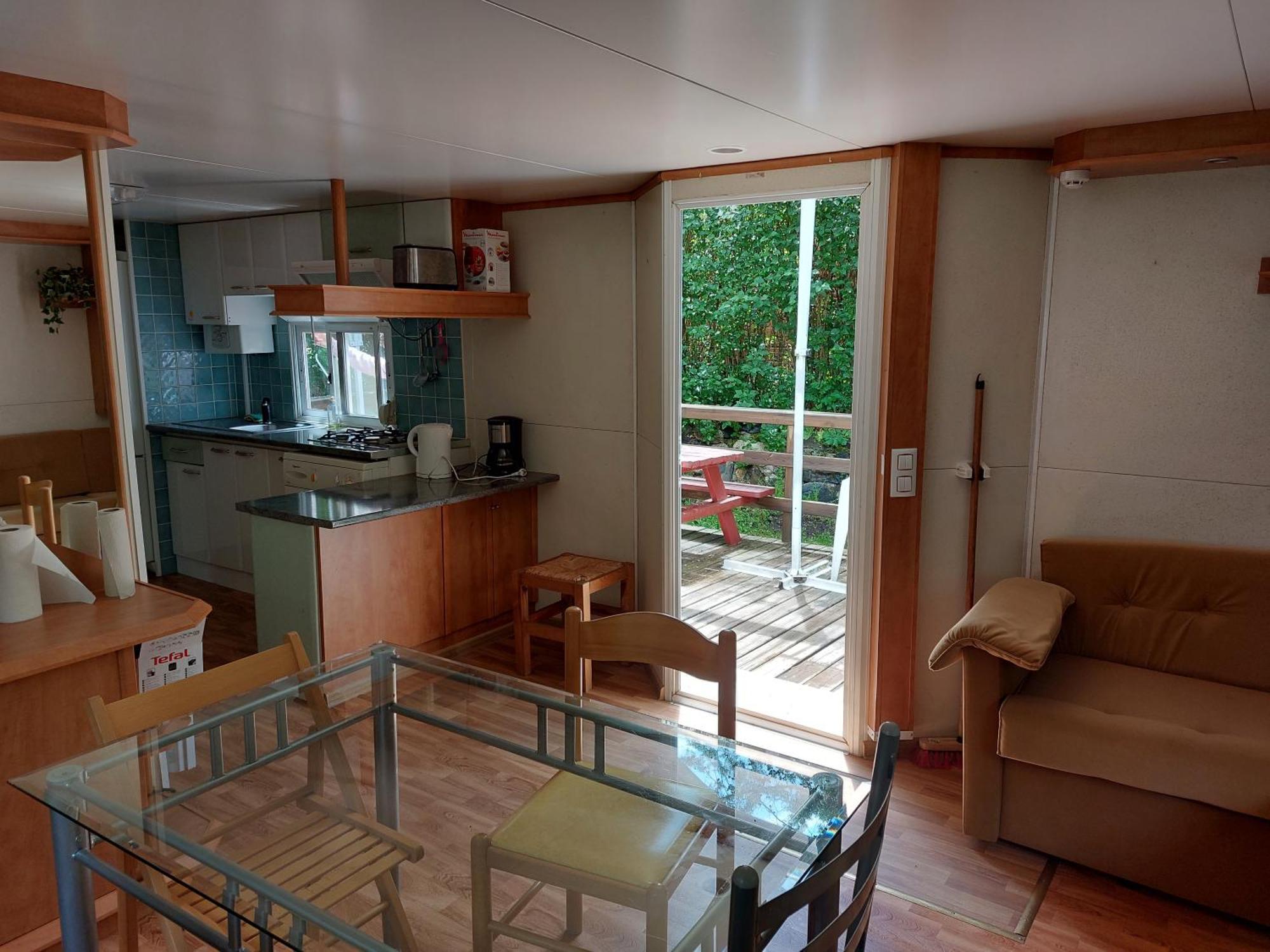 Camping L'Enclave Mobil-Home Estavar Kültér fotó