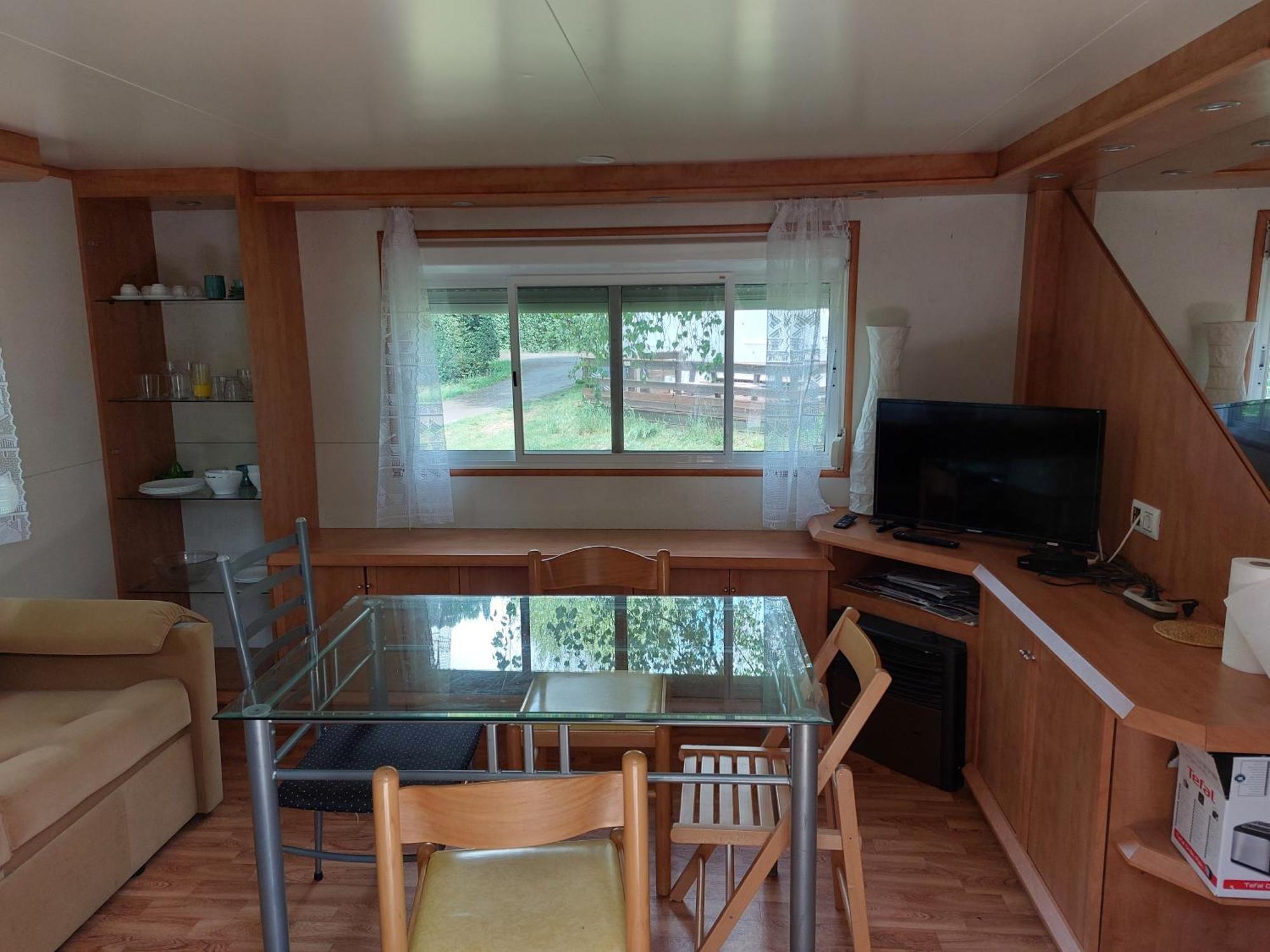Camping L'Enclave Mobil-Home Estavar Kültér fotó