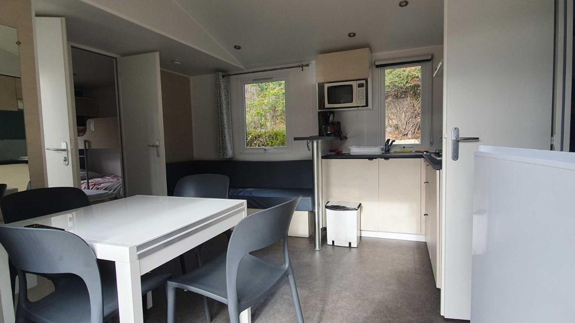 Camping L'Enclave Mobil-Home Estavar Kültér fotó
