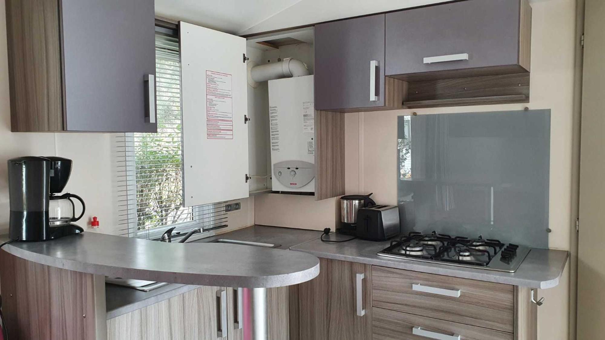 Camping L'Enclave Mobil-Home Estavar Kültér fotó