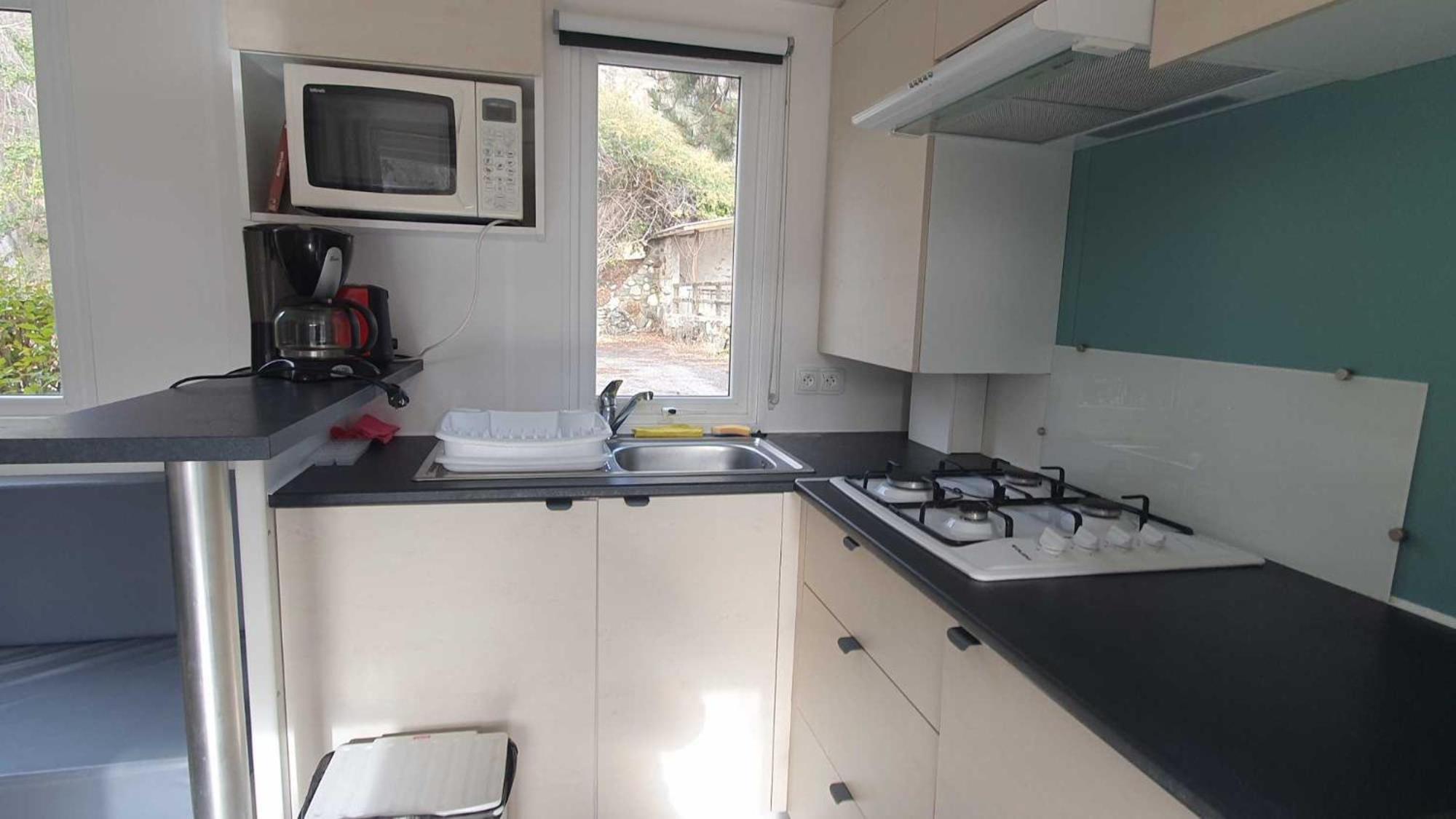 Camping L'Enclave Mobil-Home Estavar Kültér fotó